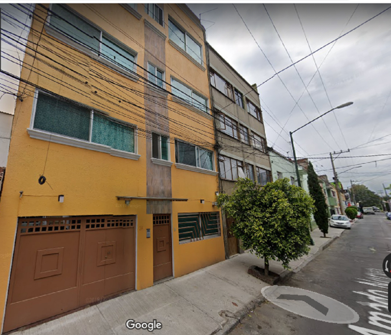 Renta Departamento Colonia Moderna, Calle Amado Nervo