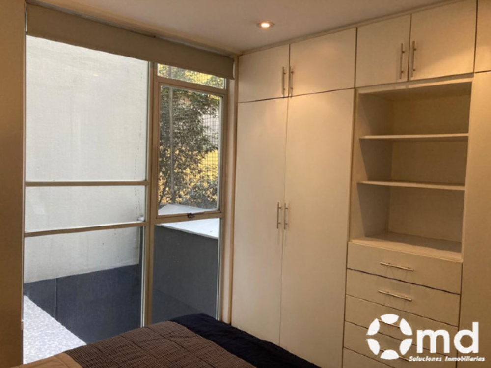 Renta Departamento  Amueblado En Colonia Roma