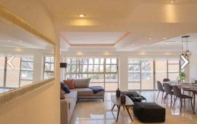 penthouse en renta en polanco - platon semi amueblado