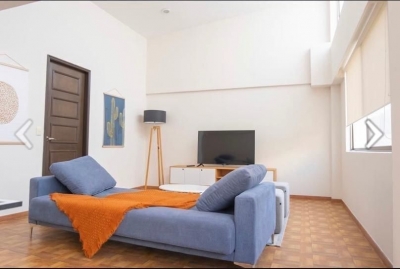 penthouse en renta en polanco - platon semi amueblado