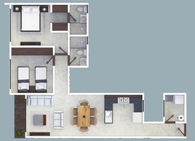 departamento en preventa en la colonia del valle