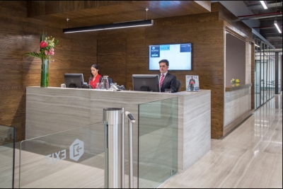 oficina en renta en centro de negocios en corporativo condesa, para 3 personas