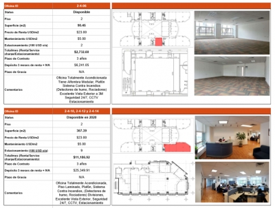 oficina en renta en santa fe, german center 90m2 , $45540