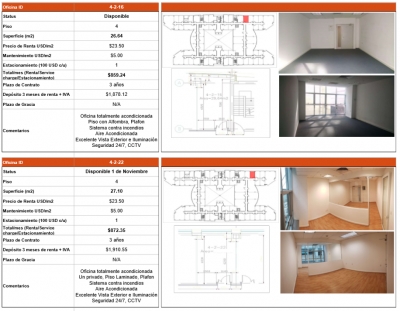 oficina en renta en santa fe, german center 90m2 , $45540