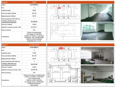 oficina en renta en santa fe, german center 90m2 , $45540