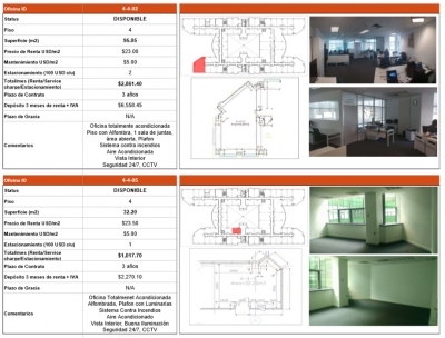 oficina en renta en santa fe, german center 90m2 , $45540