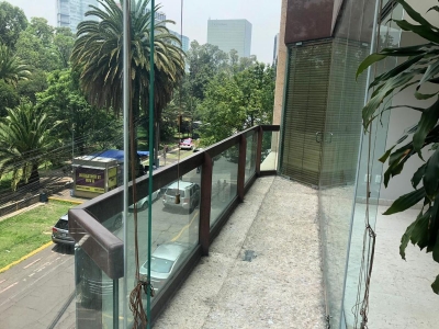 se renta departamento en campos eliseos- polanco ,260m2
