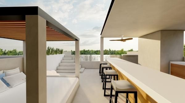 Departamento En Venta Iguana  Tulum, Quintana Roo 