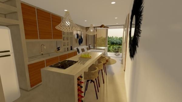 Departamento En Venta Iguana  Tulum, Quintana Roo 