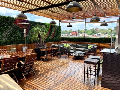 ph con roof garden privado en lomas de chapultepec