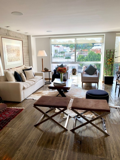 ph con roof garden privado en lomas de chapultepec