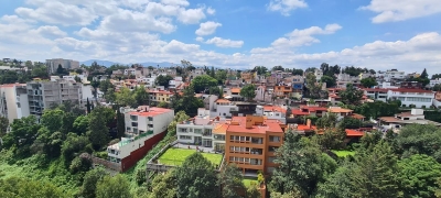 departamento con balcón en venta en lomas de chapultepec, torre quadrum