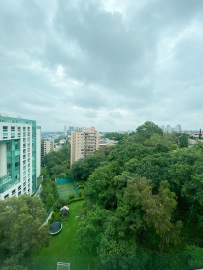 venta de hermoso departamento con una gran vista desde el piso 12 en interlomas