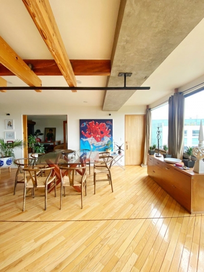 venta de hermoso departamento con una gran vista desde el piso 12 en interlomas