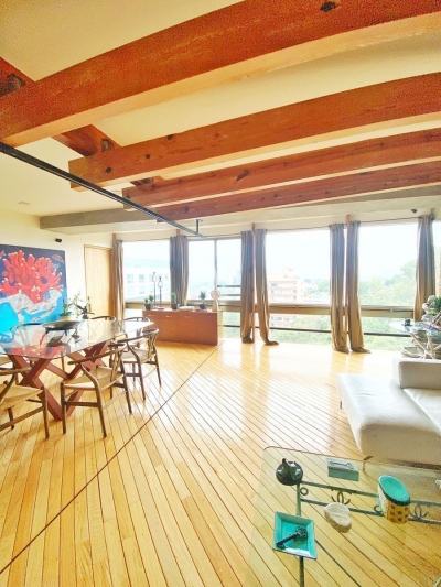 venta de hermoso departamento con una gran vista desde el piso 12 en interlomas