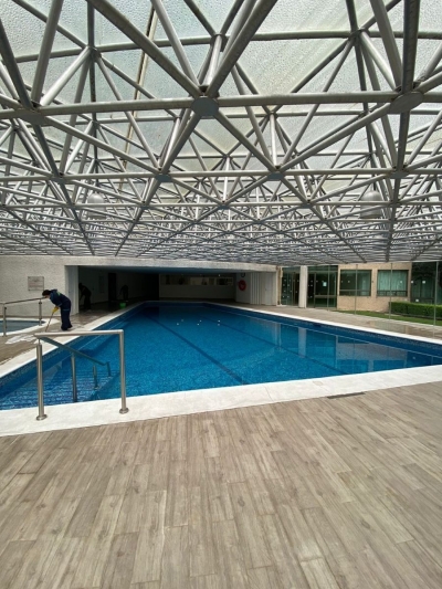 venta de hermoso departamento con una gran vista desde el piso 12 en interlomas