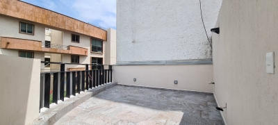 Departamento con terraza nuevo en venta cerca de parque Acacias