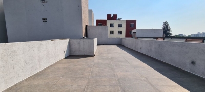 penthouse con roof garden privado en portales norte
