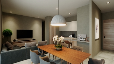 Venta/Departamento nuevo/Temozon Norte 3-70