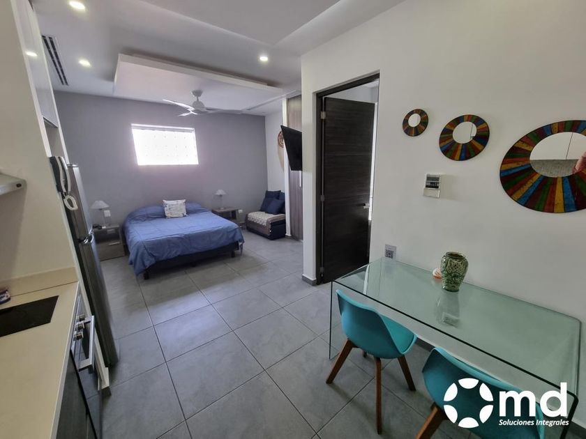 Renta Departamento Amueblado Y Equipado  En Playa Del Carmen 