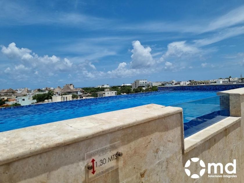 Renta Departamento Amueblado Y Equipado  En Playa Del Carmen 