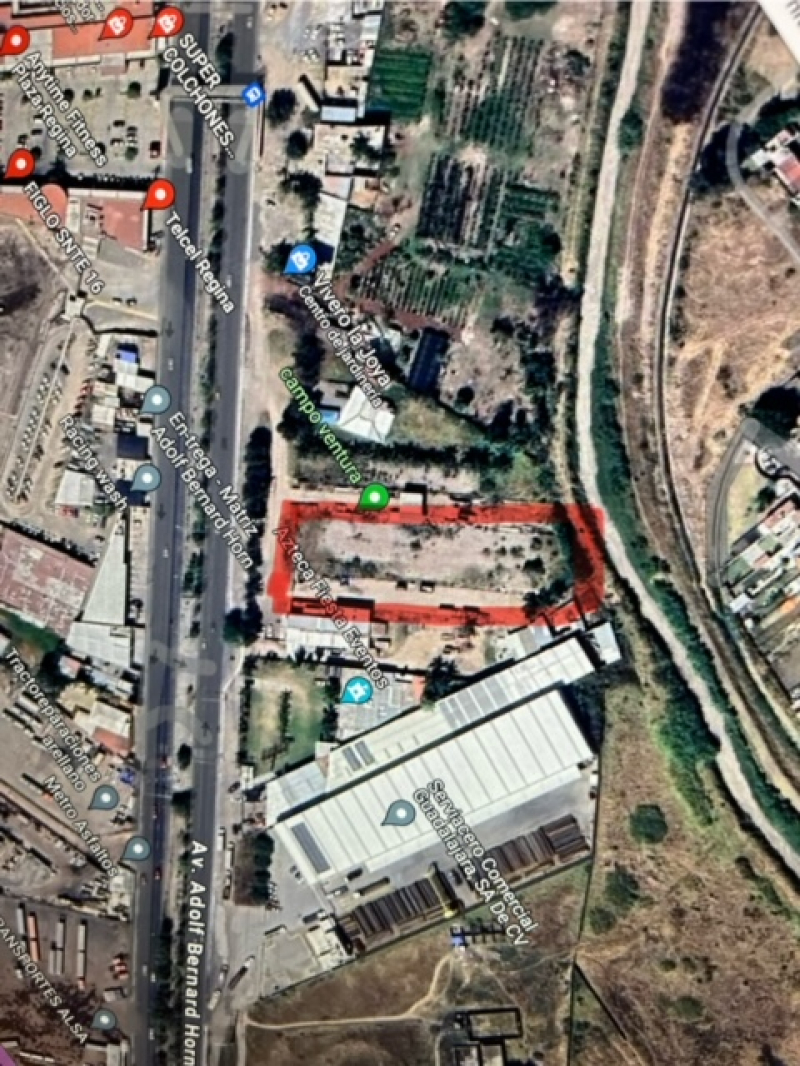 Terreno En Venta Para Bodegas En Adolf Horn Jr  Tlajomulco De Zúñiga 
