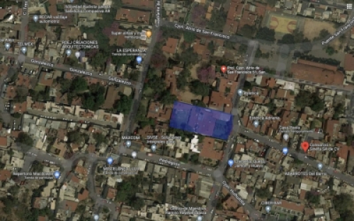 Terreno En Venta En Coyoacán
