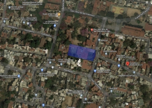 Terreno En Venta En Coyoacán