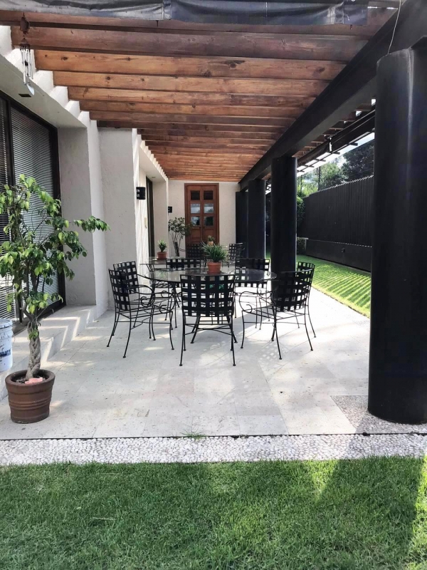 el refugio, la loma santa fe, garden house en venta. jardín y terraza privados