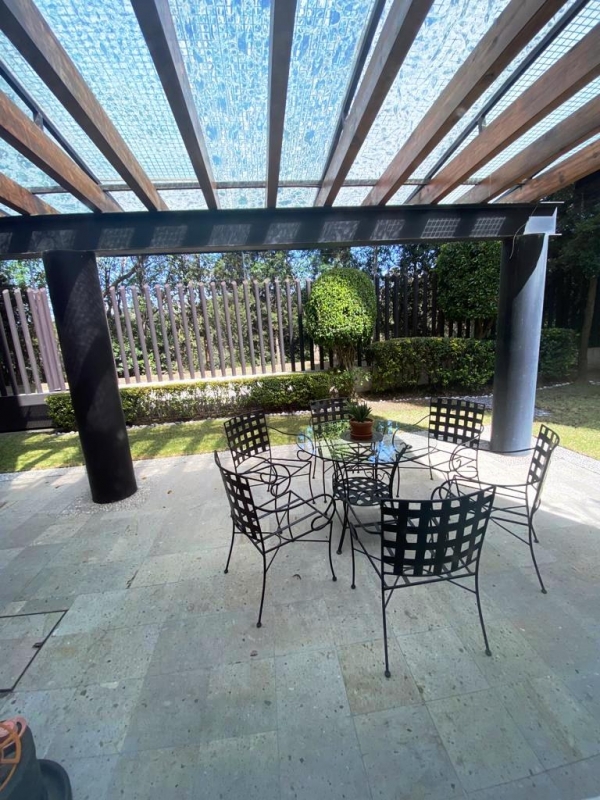 el refugio, la loma santa fe, garden house en venta. jardín y terraza privados