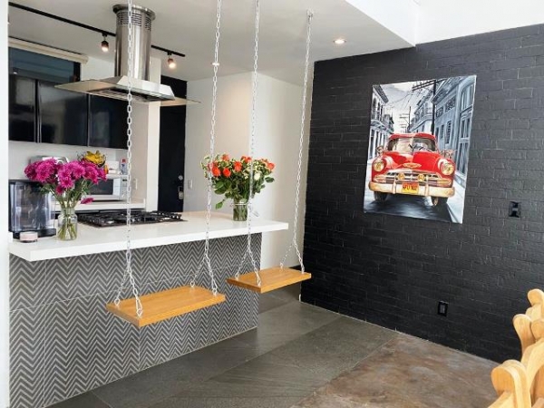 chihuahua, pent house con roof garden privado. en 2 niveles. edificio exclusivo
