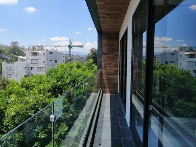 venta departamento nuevo con roof garden privado en lomas de tecamachalco