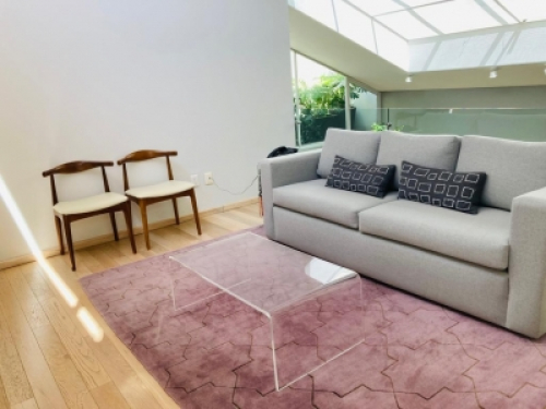 Casa En Venta Con Jardin En  Bosques De Las Lomas, Conjunto