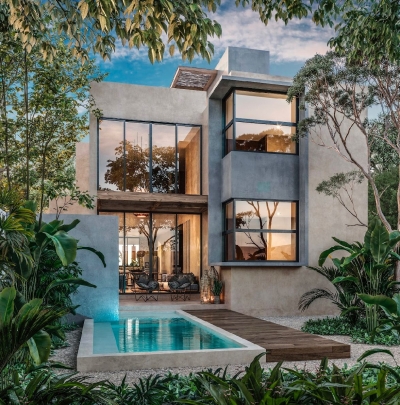 Hermosas residencias en preventa en Selva Maya Premium Tulum