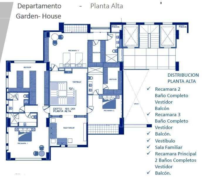 cúspide residencial, parques del pedregal. garden house nuevo con terraza