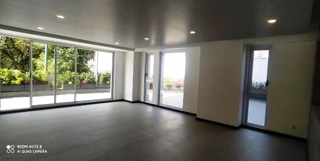 cúspide residencial, parques del pedregal. garden house nuevo con terraza