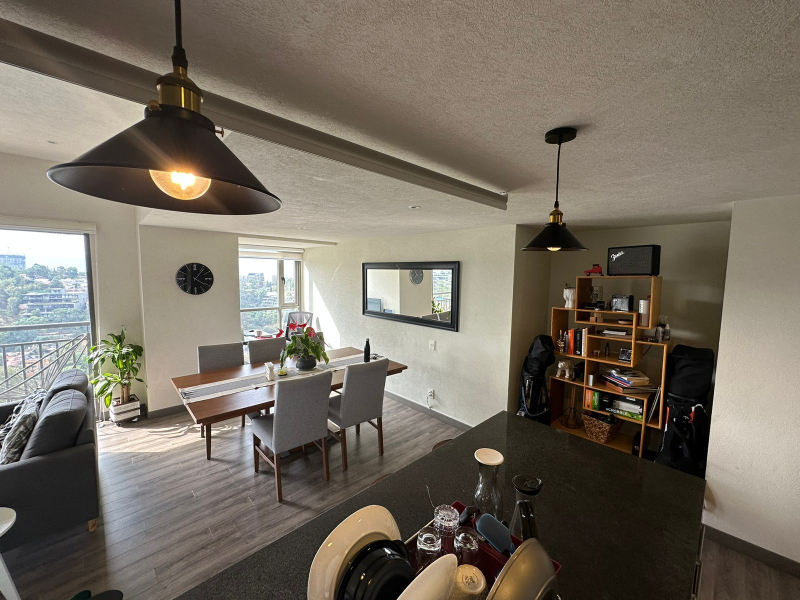 DEPARTAMENTO EN RENTA - BE GRAND LOMAS -SANTA FE