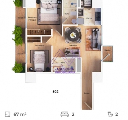 Departamento En Venta En Merced Gómez