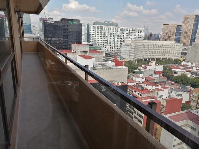 departamento renta amueblado en polanco con balcon