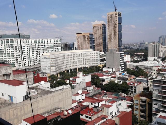 departamento renta amueblado en polanco con balcon