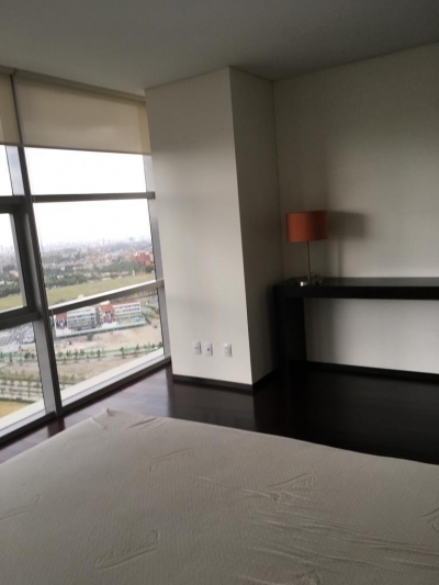 acogedor y práctico depto. en ave santa fe,  amenities, vista a la mexicana.