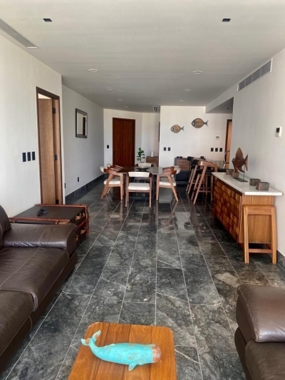 departamento en venta amueblado en shark tank, puerto cancun