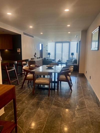 departamento en venta amueblado en shark tank, puerto cancun