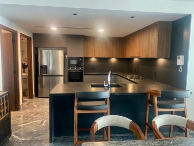 departamento en venta amueblado en shark tank, puerto cancun