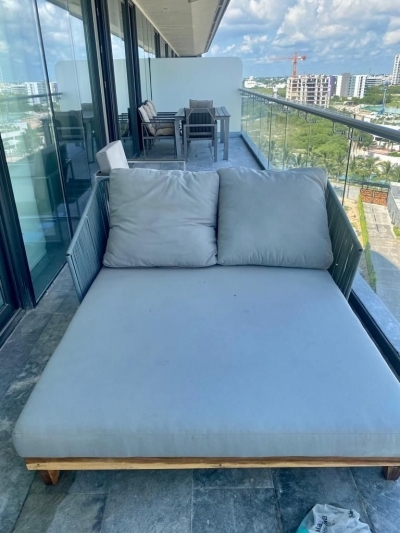 departamento en venta amueblado en shark tank, puerto cancun