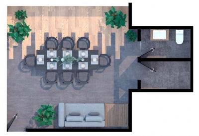 exclusivos departamentos en venta en san josé insurgentes con terraza vivaforte