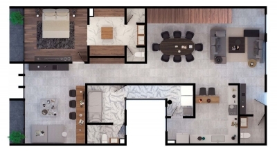 exclusivos departamentos en venta en san josé insurgentes con terraza vivaforte