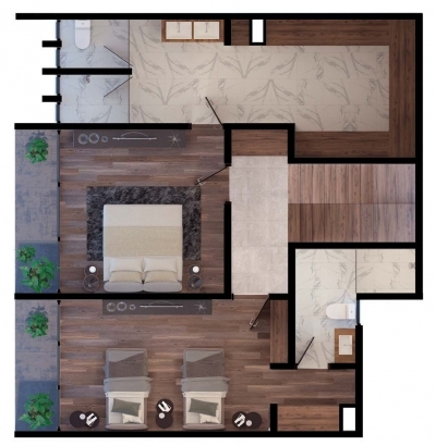 exclusivos departamentos en venta en san josé insurgentes con terraza vivaforte