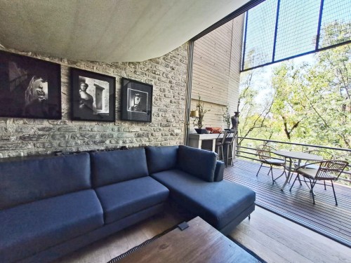 RENTA  DEPARTAMENTO PH AMUEBLADO, AMSTERDAN, CONDESA, DISPONIBLE AGOSTO 2025