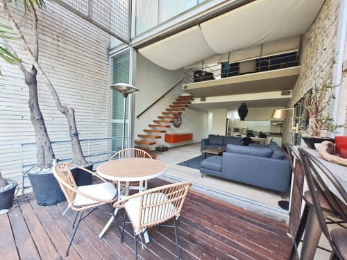 RENTA  DEPARTAMENTO PH AMUEBLADO, AMSTERDAN, CONDESA, DISPONIBLE AGOSTO 2025